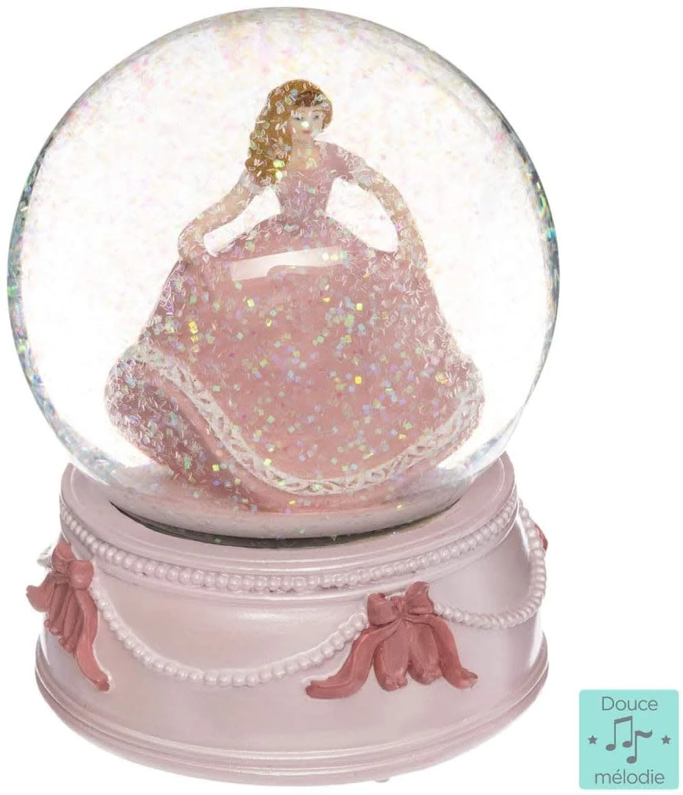 Schneekugel In Rosa