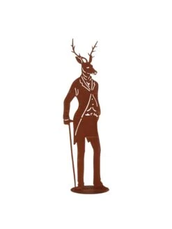 Dekofigur "Friedjof" In Braun - (H)60 Cm