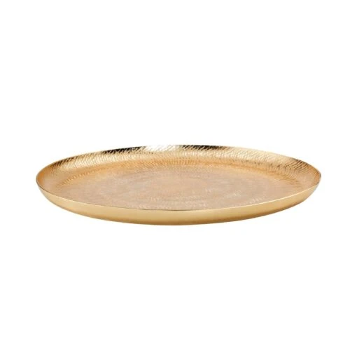 Deko-Teller Ø38cm GOLDEN STAR In Gold – Bild 2