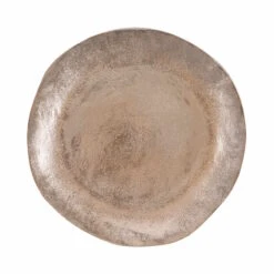 Deko-Teller Organisch Ø32cm BANQUET In Bronze