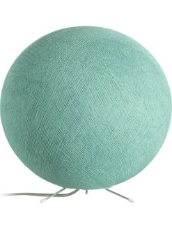 Tischleuchte In Türkis - Ø 36 Cm
