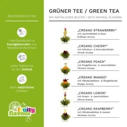 36er Pack ErblühTee Grüner Tee Fruity Flavor -Heimladen creano 36er pack erbluhtee gruner tee fruity flavor 2