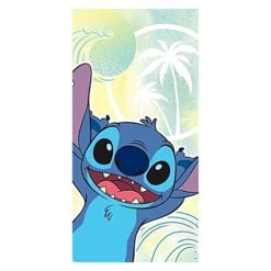 Disney Bade-/Strandtuch Lilo & Stitch - (L) 140 Cm X (B) 70 Cm In Bunt