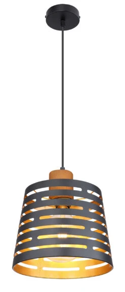 Hängeleuchte "ABLONA" In Black
