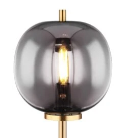 Tischleuchte "BLACKY I" In Gold -Heimladen globo lighting tischleuchte blacky i in gold 2 scaled