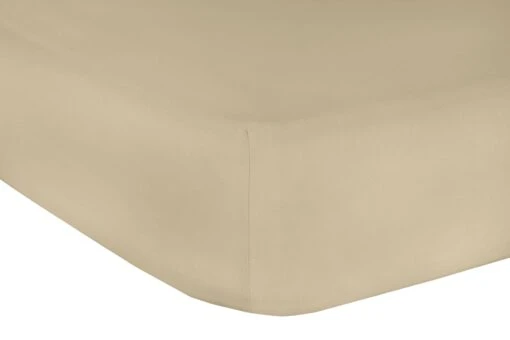 Spannbetttuch FULL ELASTAN In Cappuccino – Bild 2