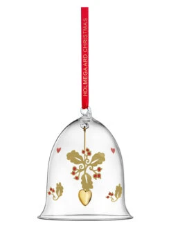 Dekohänger In Transparent/ Gold - (H)10,5 Cm