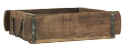 Ziegelform Kiste Mit Henkeln Holz UNIKA 25x30