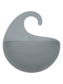 Koziol Wandutensilo "Surf M" In Grau - (L)6,5 X (B)21,6 X (H)25,3 Cm
