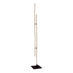 LED Stehleuchte "Onda" (H) 130 Cm In Schwarz - EEK F