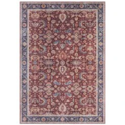 Vintage Teppich Vivana Bordeaux Rot