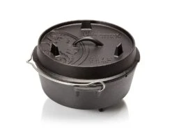 Petromax Feuertopf Gusseisen Ft4.5 In Schwarz - 3,5 Liter