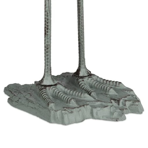 1 X Dekofigur Kranich In Grün - (H)75 Cm – Bild 6
