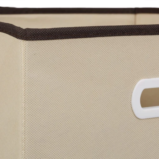 10x Faltbox In Beige - (B)30 X (H)30 X (T)30 Cm – Bild 5