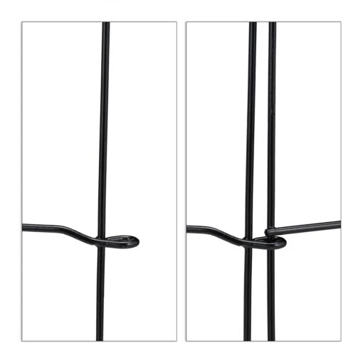 12tlg. Beetzaun Set In Schwarz - (B)558 X (H)32 Cm – Bild 7