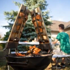 2er Set: Flammlachsbretter In Natur -Heimladen relaxdays 2er set flammlachsbretter in natur 2