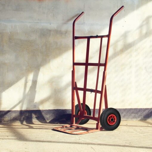 2x Sackkarrenrad 3.00 4 In Schwarz Rot – Bild 2