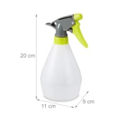 3x Sprühflasche In Weiß - 500 Ml -Heimladen relaxdays 3x spruhflasche in weiss 500 ml 3