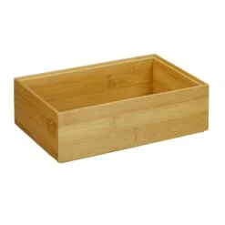 4x Ordnungsbox In Natur - (B)23 X (H)7 X (T)15 Cm