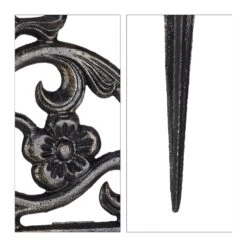 6x Beetzaun In Bronze - (B)36 X (H)37 X (T)2 Cm -Heimladen relaxdays 6x beetzaun in bronze b 36 x h 37 x t 2 cm 2