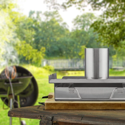 Grillaufsatz In Silber – Bild 2