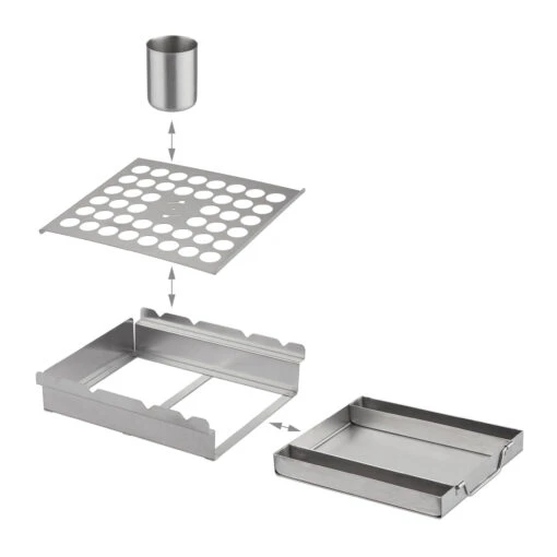 Grillaufsatz In Silber – Bild 6