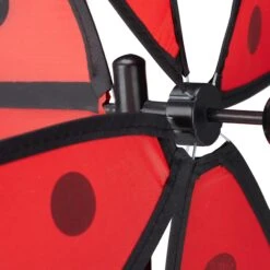 Windrad Käfer In Rot/Schwarz -Heimladen relaxdays windrad kafer in rot schwarz 6