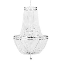 Kronleuchter GLORY In Transparent - 25-65 X 160 X 25-65cm