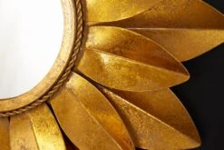 Wandspiegel SUNFLOWER In Gold - 60 X 60 X 7cm -Heimladen riess ambiente de wandspiegel sunflower in gold 60 x 60 x 7cm 6