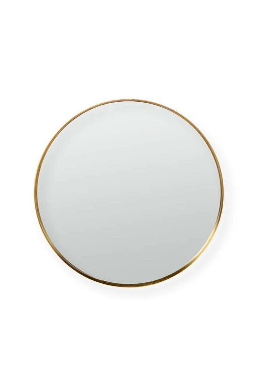 VTwonen Spiegel "Mirror Round Deep " In Goud – Bild 3